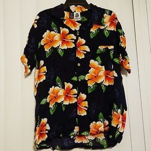 Floral Hawaiian T-Shirt